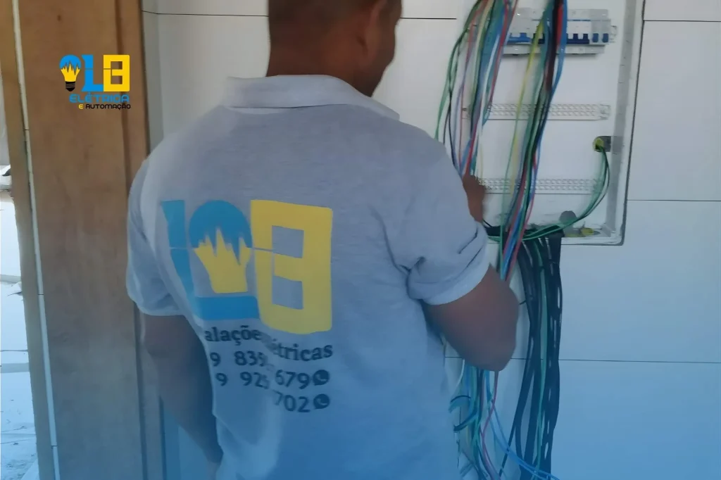 Troca de fiação elétrica- lb eletrica
