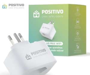 Smart Plug Max Wi-Fi Positivo Casa Inteligente