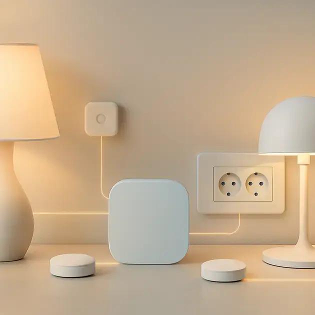Dispositivos essenciais: lâmpadas, sensores, tomadas e hubs Dispositivos essenciais: lâmpadas, sensores, tomadas e hubs